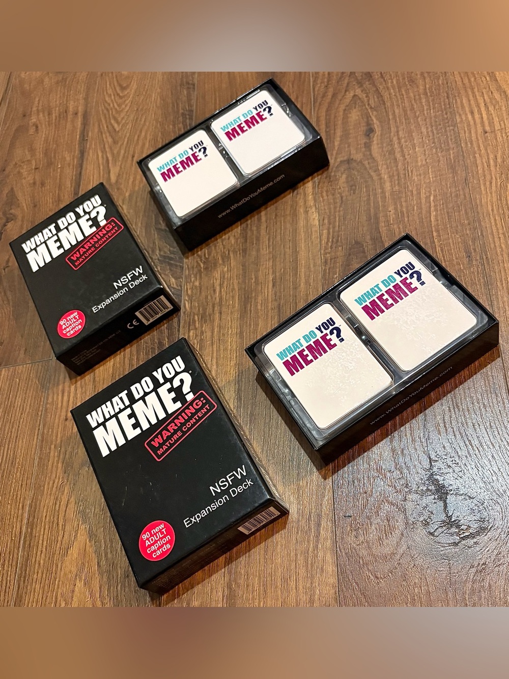 What Do You Meme? NSFW Expansion Deck – Black Edition